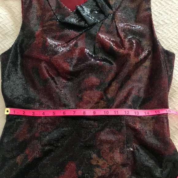 Elie Tahari black sequin mini dress - Picture 6 of 11